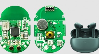 真藍牙耳機主板PCBA方案上的薄膜輕觸開關應用